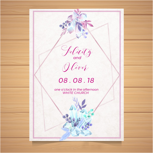 Simple Elegant Wedding Invitation Template Simple Elegant Wedding Invitation Template for Free