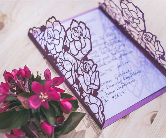 Svg Wedding Invitation Template Vector Template Laser Cut Wedding Invitation Svg Printable