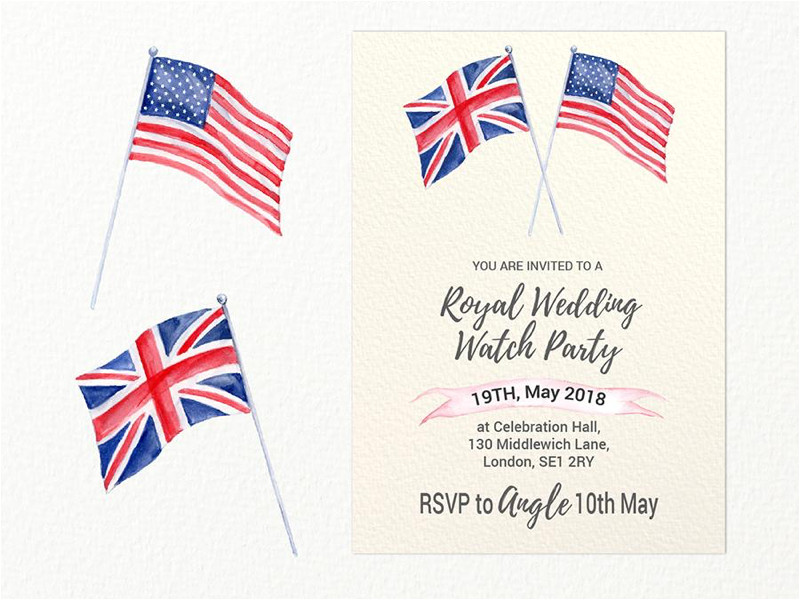 Union Jack Party Invitation Template Free Royal Wedding Party Invitation Template Free Download by