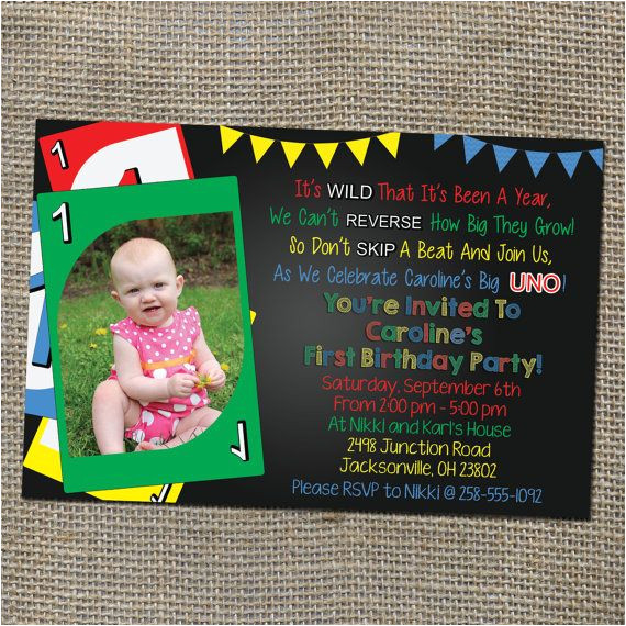 Uno Birthday Invitation Template Free Uno Card Game theme Birthday Invitation Old School Retro