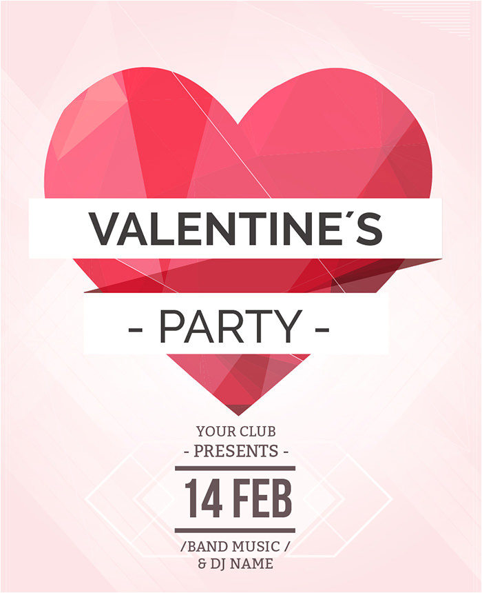 Valentine Birthday Invitation Template 22 Best Valentine Invitation Templates Psd Ai Free
