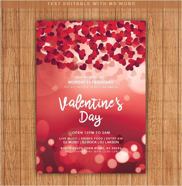 Valentine Party Invitation Template 10 Valentine 39 S Day Invitation Templates Psd Vector