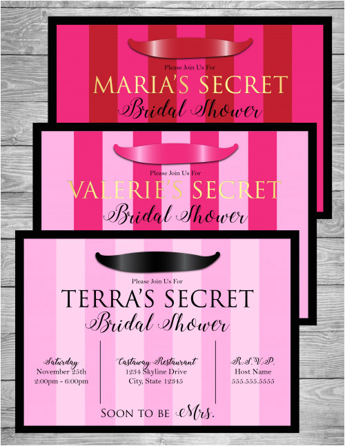 Victoria Secret Birthday Invitation Template Victoria 39 S Secret Bag Digital Bridal Shower Invitation