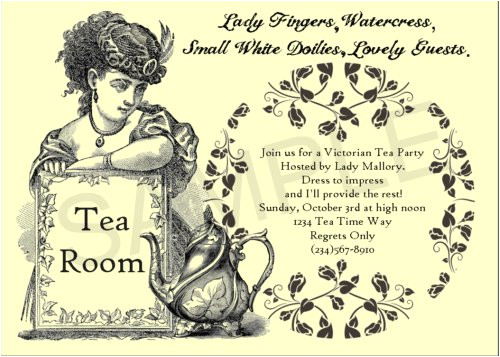 Victorian Tea Party Invitation Template Tea Party Games for A Fun and Fabulous Par Tea