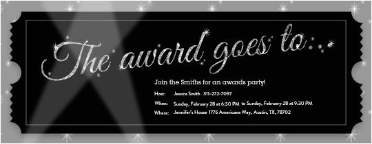 Viewing Party Invitation Template Viewing Party Free Online Invitations