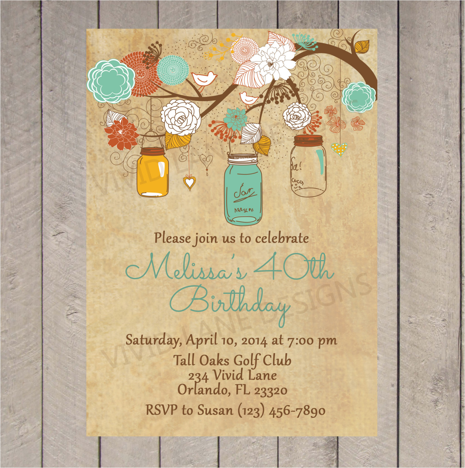 Vintage Birthday Invitation Template Free Adult Birthday Invitation Milestone Birthday by