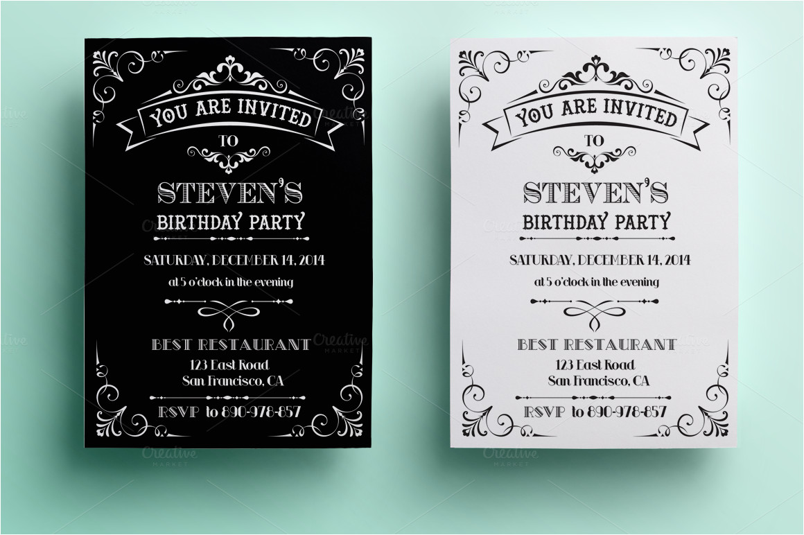 Vintage Birthday Invitation Template Free Vintage Birthday Invitation Invitation Templates On Vintage Birthday Invitation Template Free Vintage Birthday Invitation Invitation Templates On
