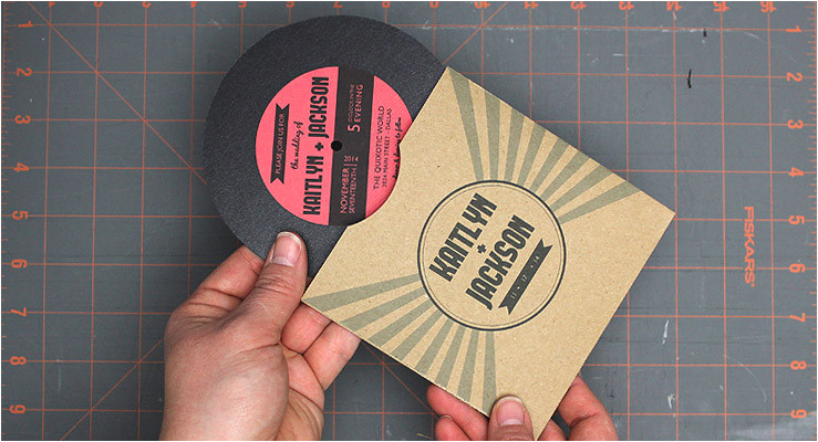 Vinyl Record Party Invitation Template totally Free totally Rockin 39 Diy Vinyl Record Wedding