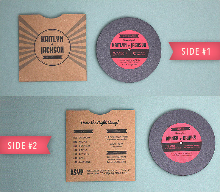 Vinyl Record Party Invitation Template Vinyl Record Wedding Invitation Template Download Print