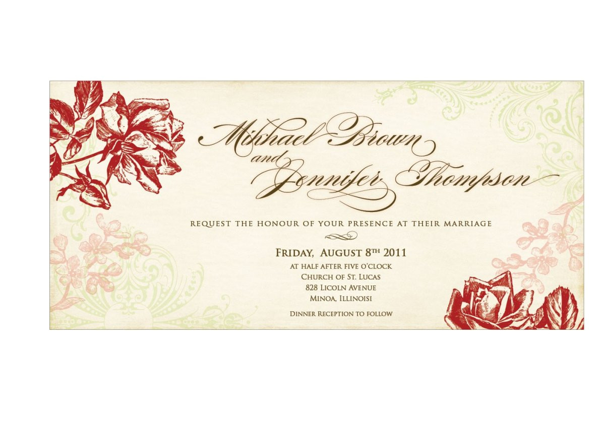 Wedding Invitation Layout Online Using Wedding Invitation Templates Wedding and Bridal