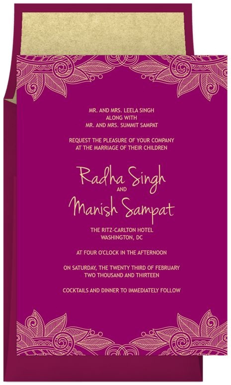 Wedding Invitation Name format Wedding Invitation Wording Guideline You Must Check Out