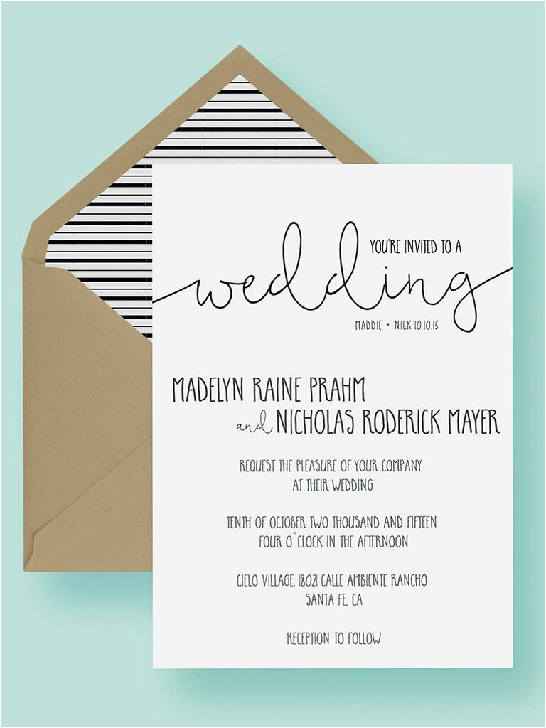 Wedding Invitation Template Ae Free 16 Printable Wedding Invitation Templates You Can Diy