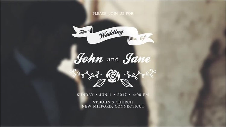 Wedding Invitation Template Ae Free Wedding Invitations after Effects Templates Motion Array