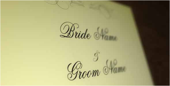 Wedding Invitation Template after Effects 30 Sentimental Wedding after Effects Template Collection