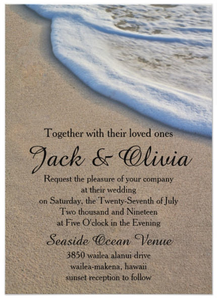 Wedding Invitation Template Beach 26 Beach Wedding Invitation Templates Psd Ai Word