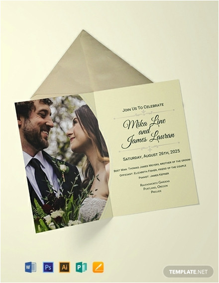 Wedding Invitation Template Editable Free Editable Wedding Invitation Template Word Psd