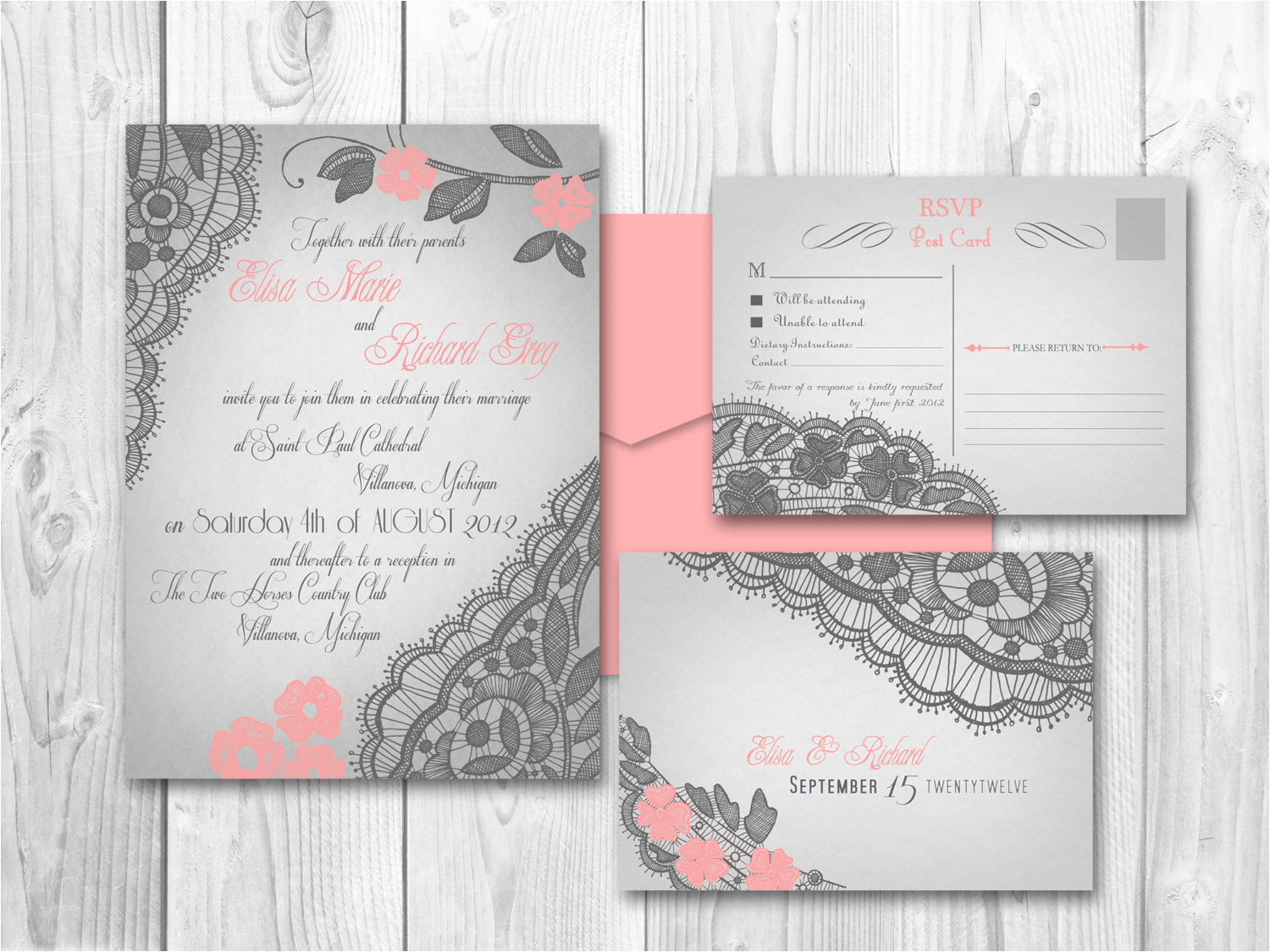 Wedding Invitation Template Etsy Printable Vintage Wedding Invitations by Designedwithamore