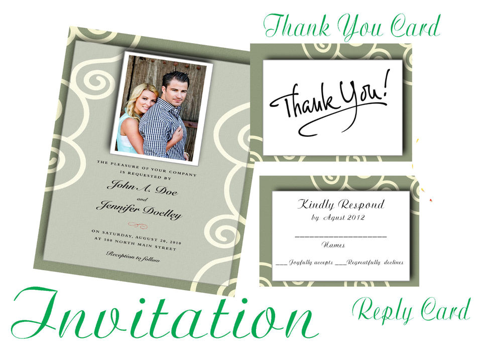 Wedding Invitation Template for Photoshop Photoshop Templates Psd for Wedding Invitation Vol 3
