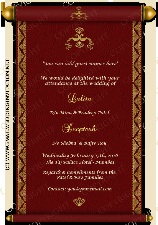 Wedding Invitation Template In Marathi Wedding Invitation Card In Marathi Png