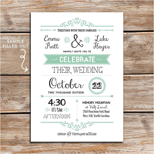 Wedding Invitation Template Mountain Free Wedding Invitation Template Mountain Modern Life Wedding Invitation Template Mountain Free Wedding Invitation Template Mountain Modern Life