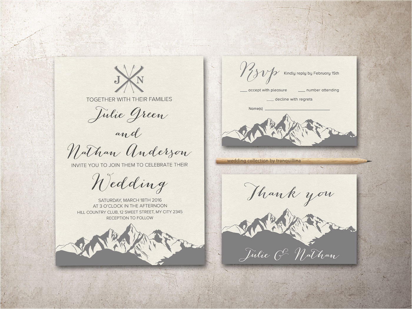 Wedding Invitation Template Mountain Mountain Wedding Invitation Printable Winter Wedding Wedding Invitation Template Mountain Mountain Wedding Invitation Printable Winter Wedding