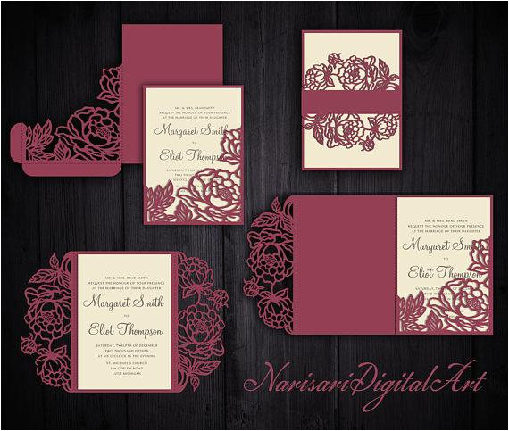 Wedding Invitation Template Set Peonies Set Cricut Wedding Invitation Template Gate Fold Wedding Invitation Template Set Peonies Set Cricut Wedding Invitation Template Gate Fold