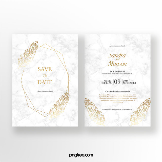 Wedding Invitation Templates Golden Golden Texture Wedding Invitation Template for Free