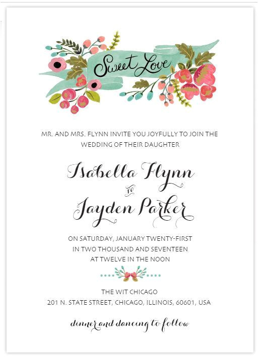 Wedding Invitation Templates Make Your Own 9 top Places to Find Free Wedding Invitation Templates In