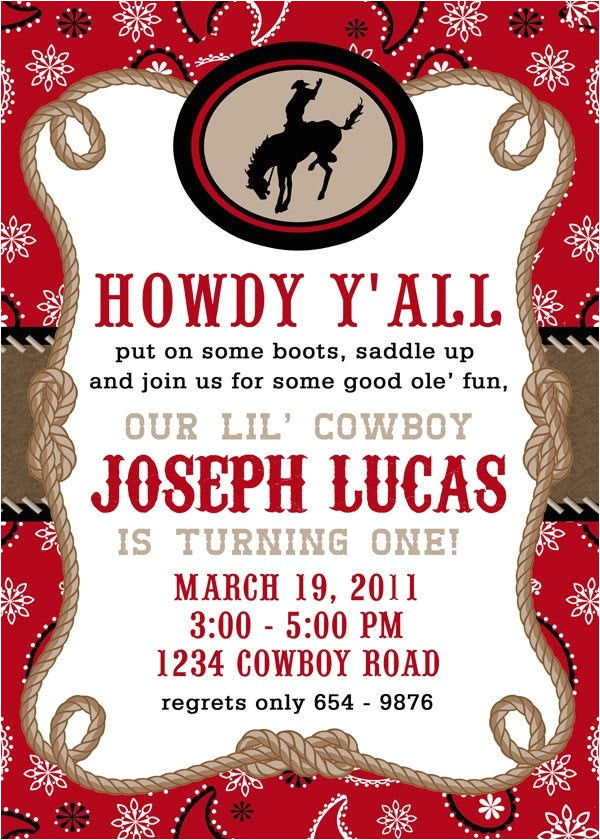 Western Party Invitation Template Printable Invitation Design Giddy Up Lil 39 by