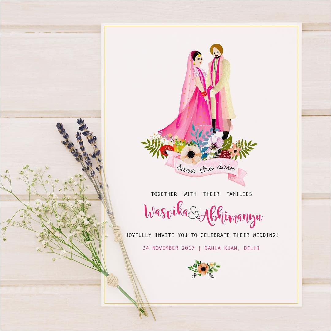 Whatsapp Indian Wedding Invitation Template Jodhaa Akbar Traditional Indian Wedding Save the Date