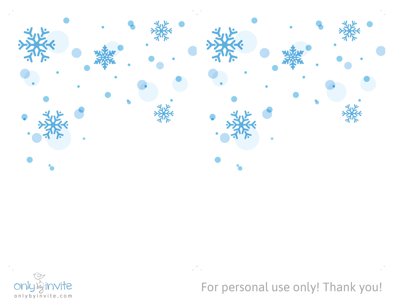 Winter Party Invitation Template Free Printables for Happy Occasions Free Winter Wedding