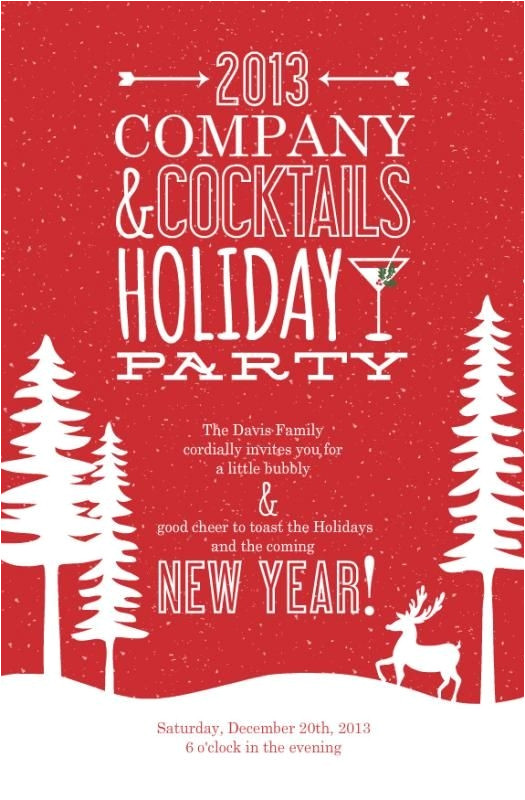 Work Party Invitation Template Awesome Company Christmas Party Invitation Templates Free