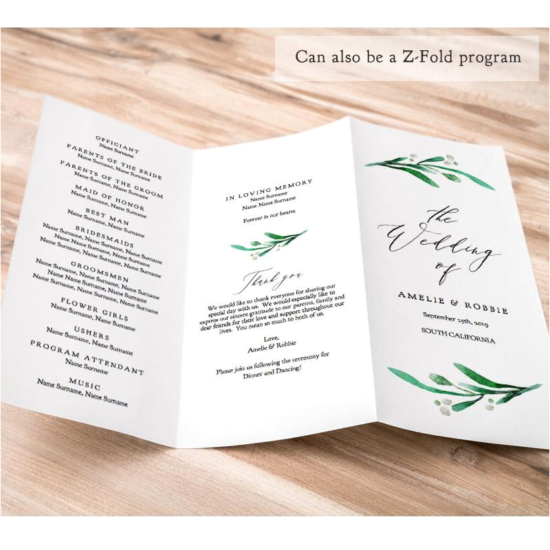 Z Fold Wedding Invitation Template Bettie Printable Wedding Invitation Template Set Connie