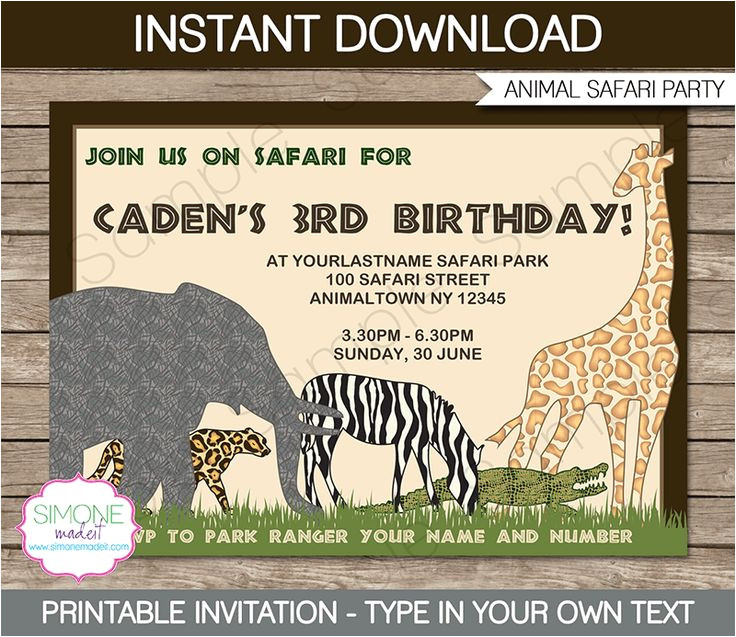 Zoo Birthday Party Invitation Template 16 Best Images About Adalynn 39 S 1st Birthday On Pinterest