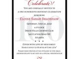 100th Birthday Party Invitation Wording Classic 100th Birthday Celebrate Party Invitations