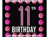 11th Birthday Party Invitations 17 Best Images About 11th Birthday Party Invitations On