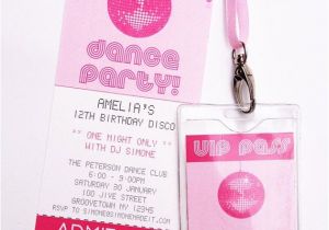 13th Birthday Dance Party Invitations Best 25 13th Birthday Parties Ideas On Pinterest