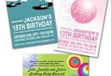 13th Birthday Dance Party Invitations Paper Perfection Dance Party Invitations