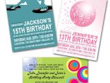 13th Birthday Dance Party Invitations Paper Perfection Dance Party Invitations