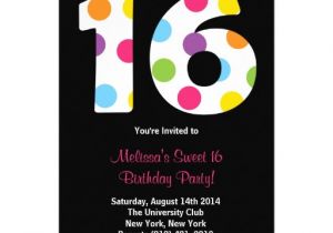 16 Year Old Birthday Invitations Sweet 16 Birthday Party Invitation 5 Quot X 7 Quot Invitation Card