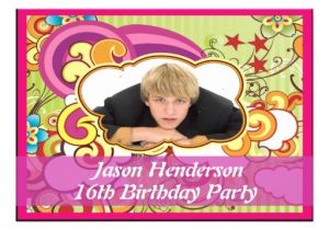 16 Year Old Birthday Party Invitations Free Printable 16 Year Old Birthday Invitation Template
