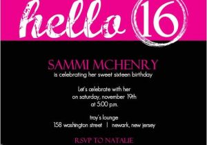 16th Birthday Party Invitations Templates Free Sweet 16 Invitation Cards Designs Google Search