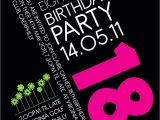 18th Birthday Invitation Sample 18th Birthday Invitation Idea Party Pinterest
