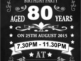 18th Birthday Invitations Male 80th Birthday Invitations Birthday Party Invitations