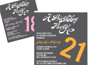 18th Birthday Party Invitations Free 18 Birthday Invitation Templates 18th Birthday