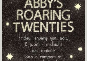 1920s Birthday Party Invitations 17 Best Ideas About 1920s Party Decorations On Pinterest