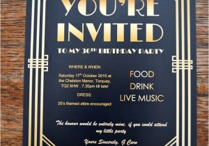 1920s Party Invitation Template Free Gatsby Party Invites Gypsy soul