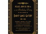 1920s Party Invitation Template Free Personalized Roaring 20s Invitations Custominvitations4u Com