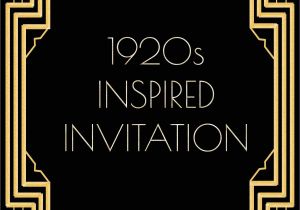 1920s Party Invitation Template Free Use This 1920s Inspired Invitation Template for A Gatsby