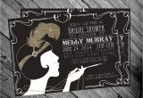 1920s Style Party Invitations 1920 S Gatsby Flapper Bridal Shower Invitation by